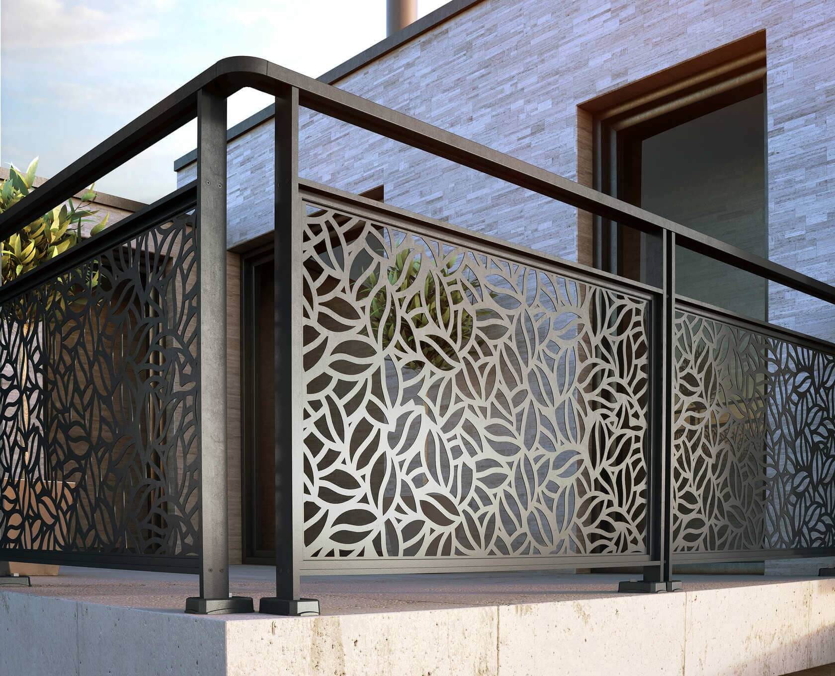 installation garde-corps aluminium Ancinnes